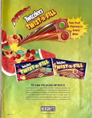 Twizzler Candy Ad 2000 – Two Fruit Flavors in Every Bite