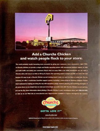 Church's Chicken Ad 2000 – Gotta Love it!
