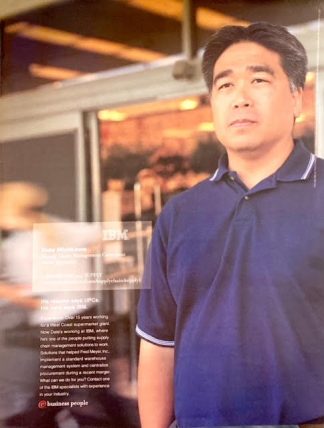 IBM 2000 Ad with Dale Miyakawa