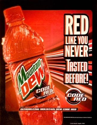 Mountain Dew Ad 2001 – Code Red Introduction