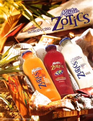 Mystic Beverage Ad 2000 – Introducing Zotics