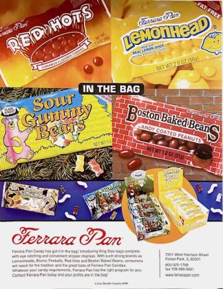 Ferrara Pan Candies Ad 2000 – “In the Bag”