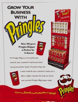 Pringles Chips Ad 2001 – Grab and Go Size