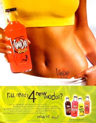 VooDoo Rain Beverage Ad 2001 - r.u.ready