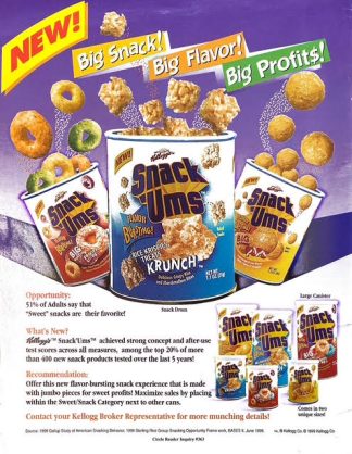 Kellogg’s Snack’Ums 2000 Ad – Snack Drum