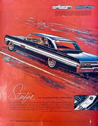 Oldsmobile Starfire 1962 Car Ad – …An Oldsmobile Original