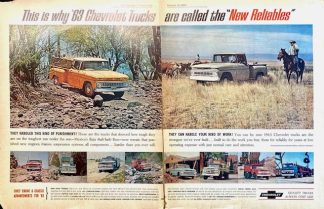 Chevrolet 1963 Trucks – 1963 Ad – Baja, Mexico