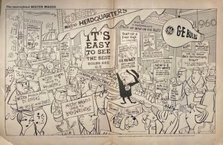 The Nearsided Mr. Magoo in 1960 General Electric Light Blubs Advertisement
