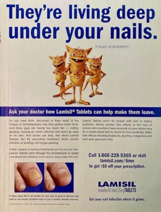 LAMISIL 2003 Advertisement – Digger The Dermatophyte