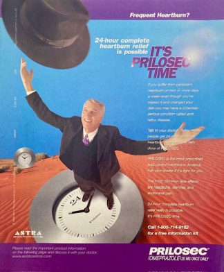 PRILOSEC 1999 Advertisement – Desert Dance  FREQUENT HEARTBURN?