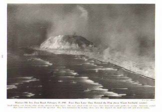 Marines Hit Iwo Jima Beach 1946 Photo