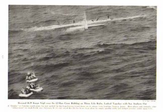 Downed B-29 Superfortress Bomber 1945 Photo