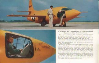 Bell X-1 Rocket Ship: Ron Yeager 1950 Photo