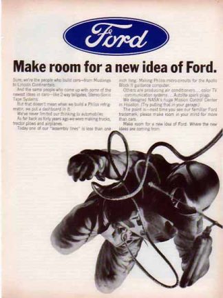 Ford 1966 Ad - NASA Apollo Mission Control
