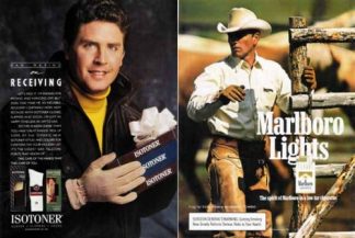 Dan Marino on Receiving 1992 Aris Isotoner Ad