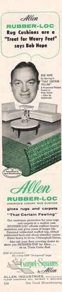 Bob Hope 1954 Ad for Allen Industries