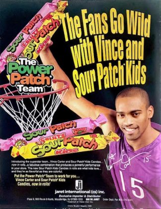 Sour Patch Kids Candies Ad 2000 – with Vince Carter#15