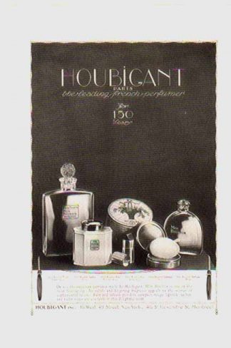 Houbigant Perfume 1924 Ad - Paris - Leading French Perfumer