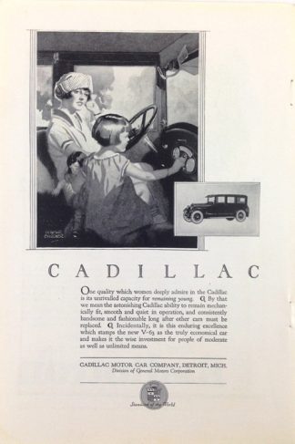 Cadillac 1924 Ad Donald Gardner