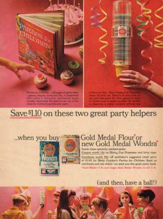 Gold Medal Flour 1965 Ad - Betty Crocker Book Offer
