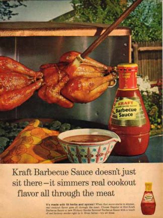 Kraft Barbecue Sauce 1965 Ad